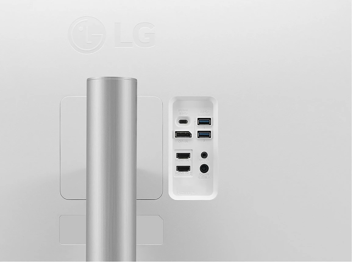 Monitor LG 27BP55U-B 27 inç 4K Ultra HD LED, Pearl Silver