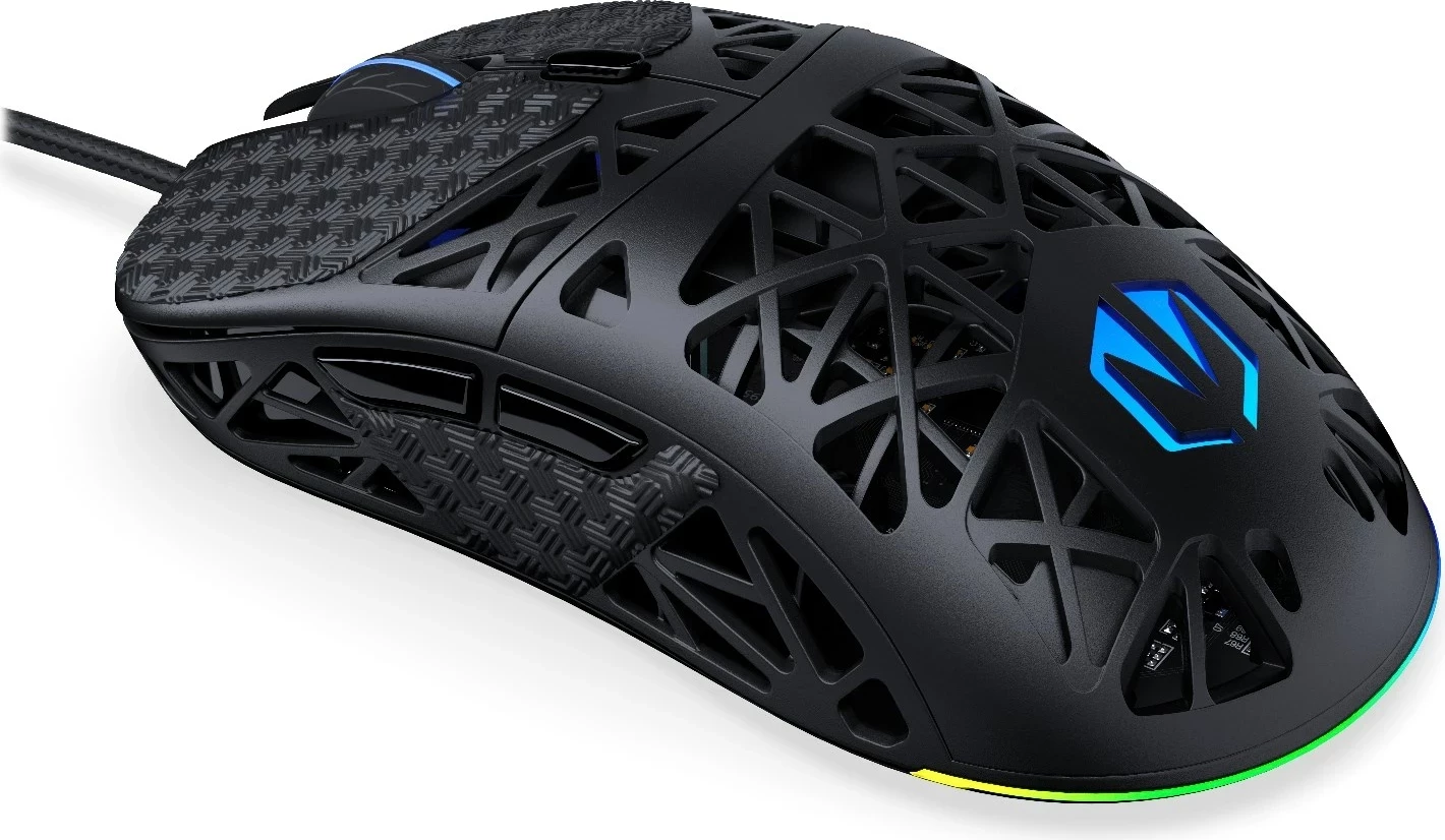Maus gaming ENDORFY LIV EY6A020, me kabllo, 12000 DPI, i zi
