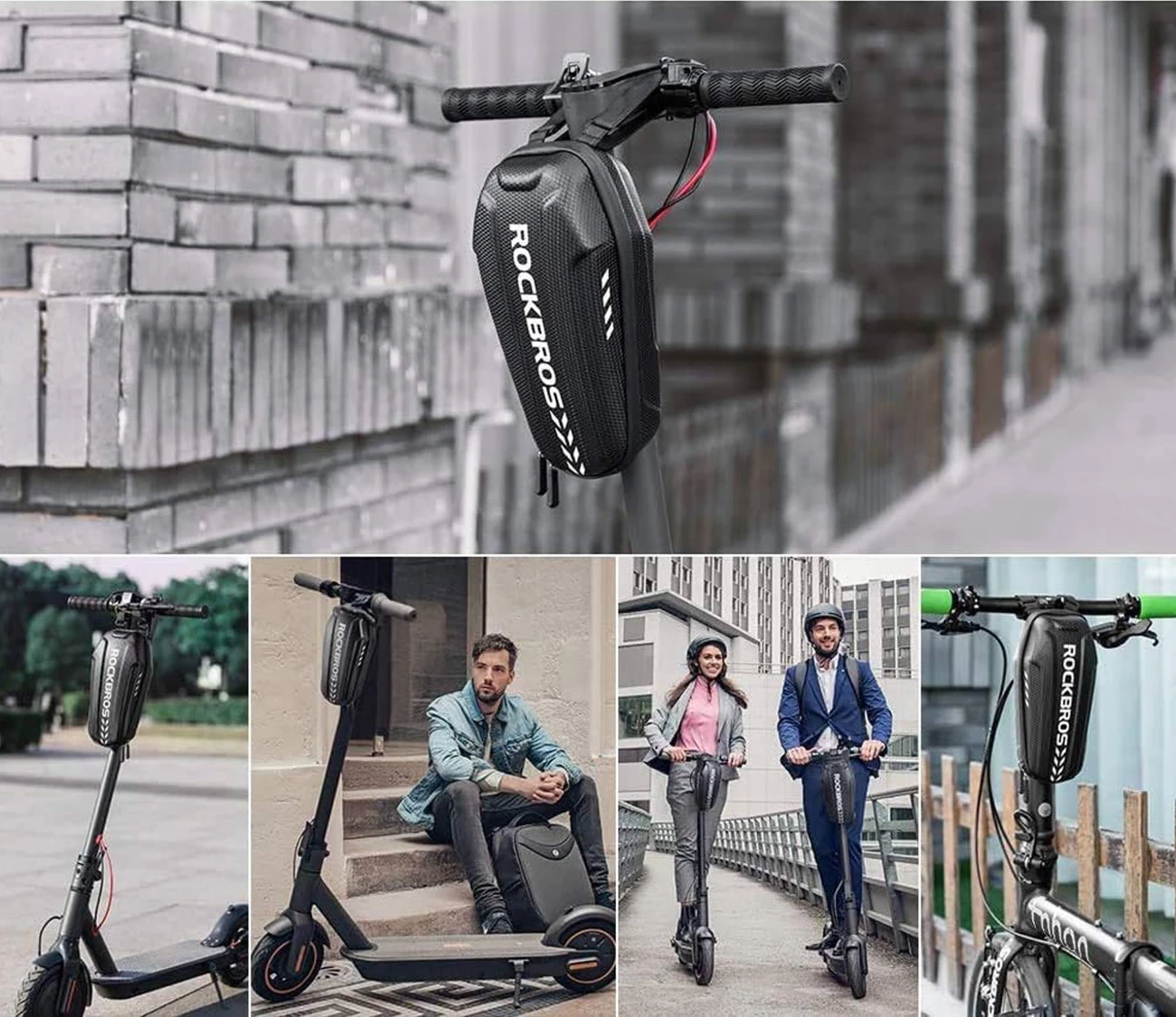 Çantë biçiklete Rockbros B62-1, 3L, e zezë