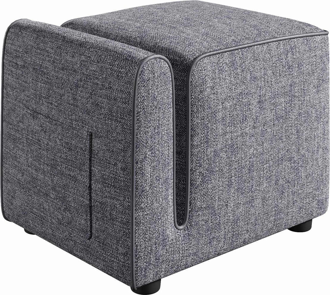 Puf Atelier del Sofa, Paris, ngjyrë gri
