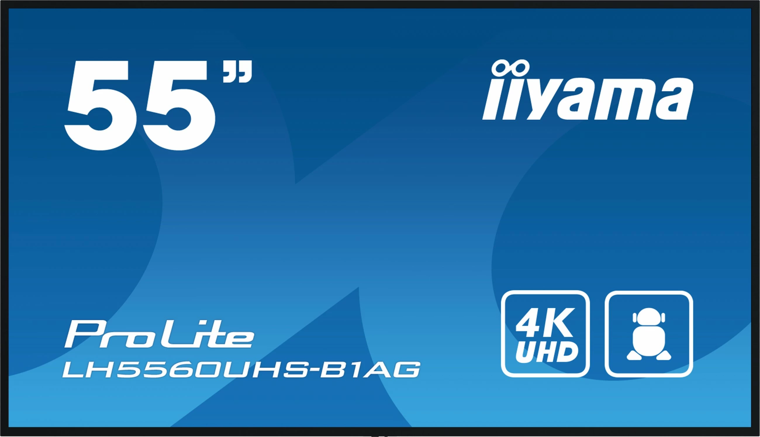 Display digital iiyama LH5560UHS-B1AG, 55", 4K Ultra HD, LED, Wi-Fi