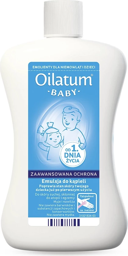 Emulsion për banjë foshnje Oilatum Baby 250ml