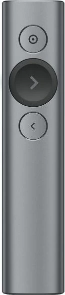 Telekomandë prezantimi Logitech Spotlight Plus 910-005166, Bluetooth/2.4GHz, rreze 30 m, USB-C, gri