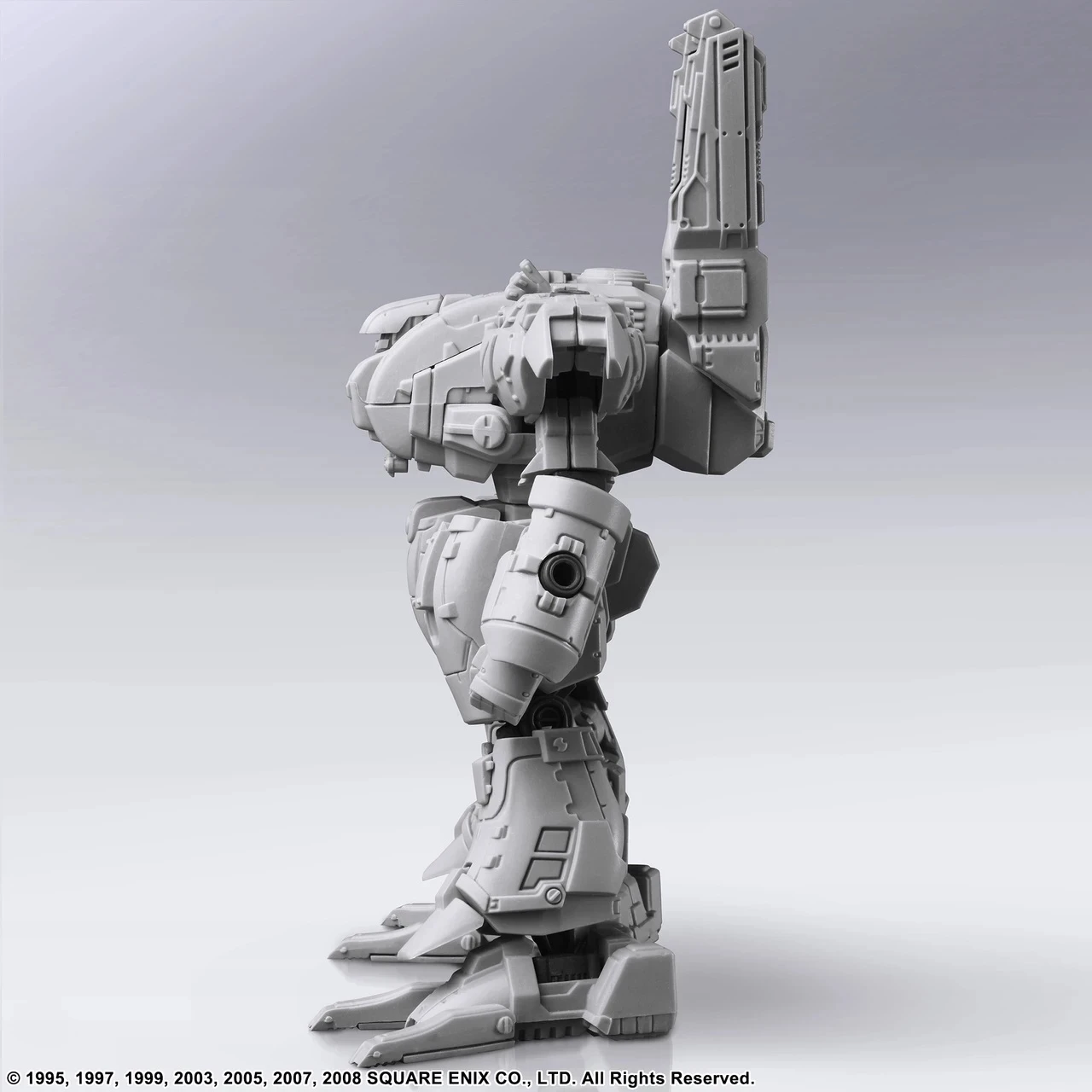 Model kit Square Enix Front Mission Structure Arts Vol. 1 Wanzer Giza 1/72 8.6 cm, gri e çelët