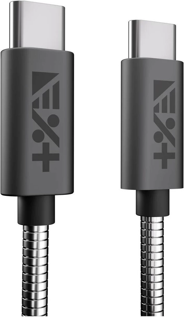 Kabëll NEXT ONE USB-C / USB-C 1.2 m, ngjyrë gri