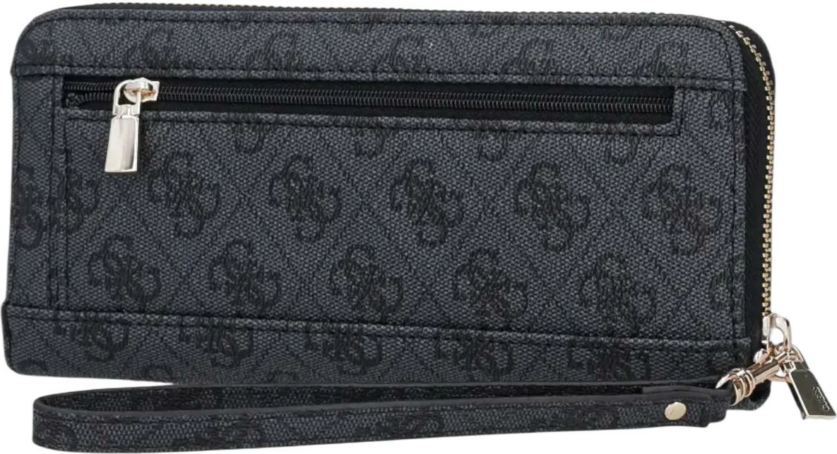 Portofol për femra Guess Brenton SLG Med Zip SWLG96 48146, antracit