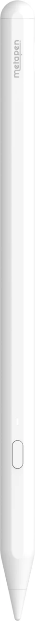 Stylus për iPad, Metapen Pencil A11, Bluetooth, USB-C, deri 10 orë, magnetik, e bardhë