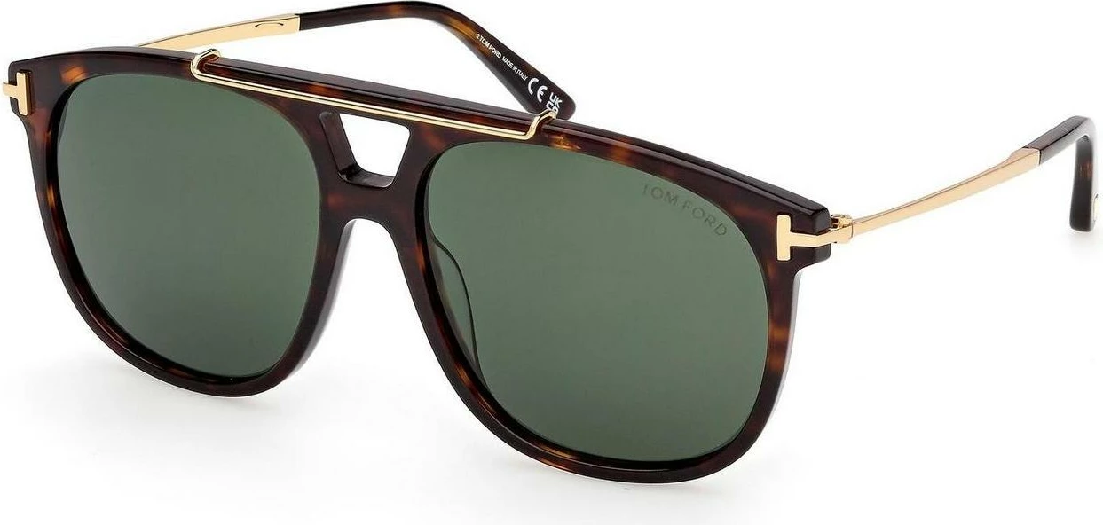 Syze dielli për meshkuj Tom Ford FT1306 52N, të zeza