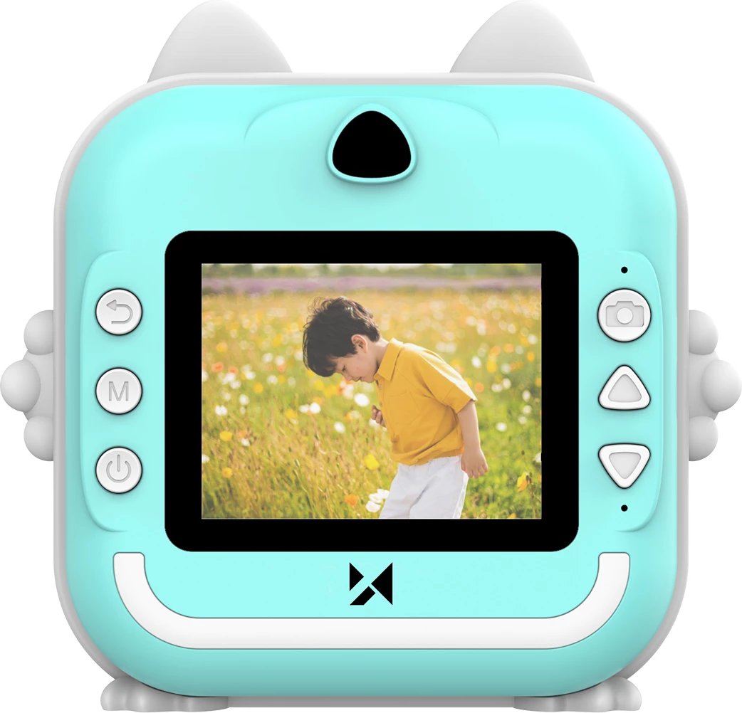 Kamerë digjitale për fëmijë Wozinsky WDT-01 me printer termik, 48MP, 2.4", 1200mAh, Bluetooth, kaltër