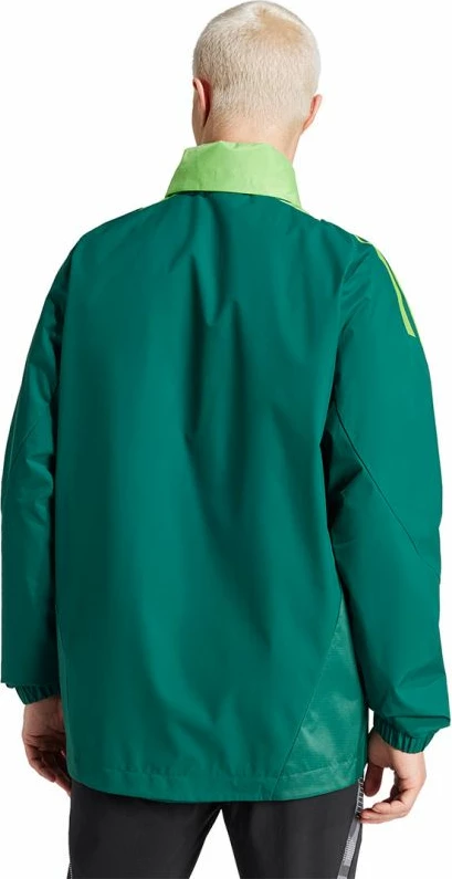 Jakne për futboll për meshkuj adidas, e gjelbër