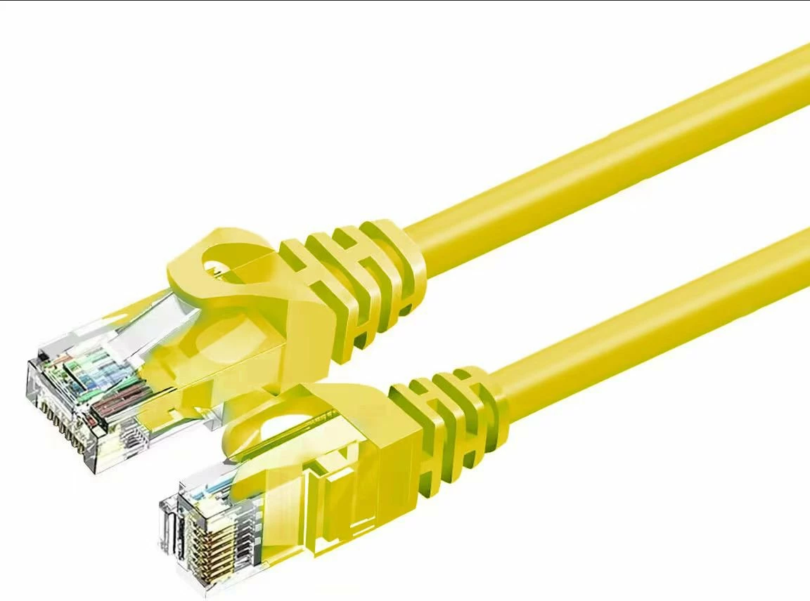 Kabllo rrjeti Ethernet ZOY ZCR5Y Cat 6 UTP CCA 5m, e verdhë