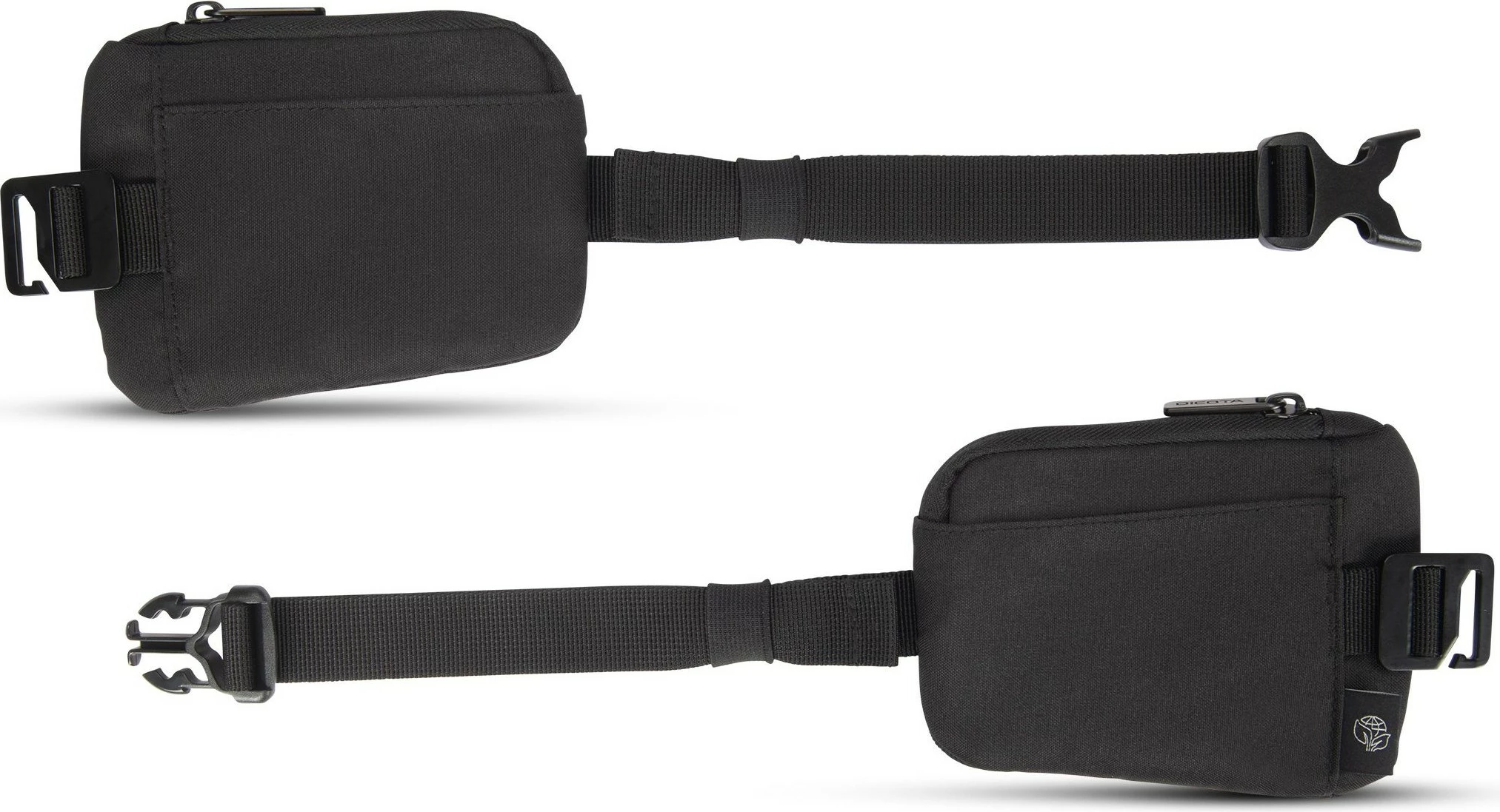 Rrip beli DICOTA Backpack Waist Belt, i zi