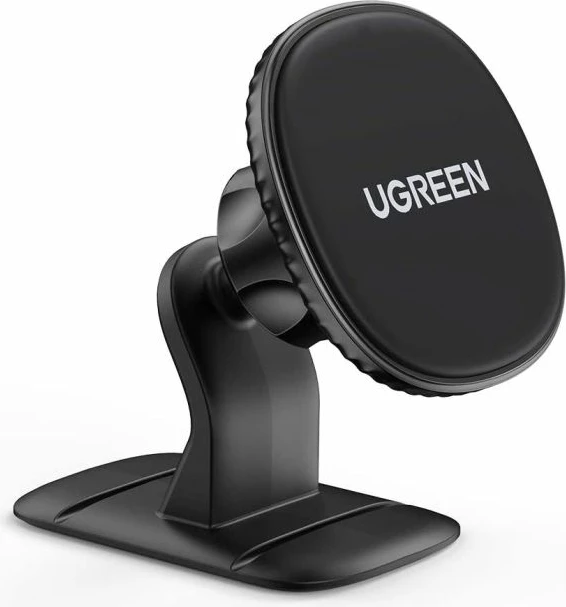 Mbajtëse telefoni magnetike për veturë UGREEN 80785, 360° rrotullim, ngjitës 3M, e zezë