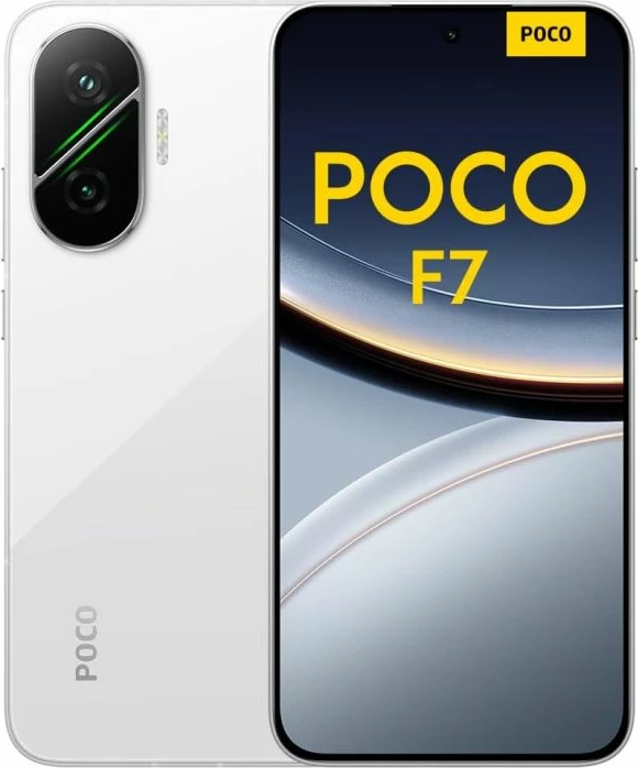 Celular POCO F7 5G 12GB/256GB, i bardhë