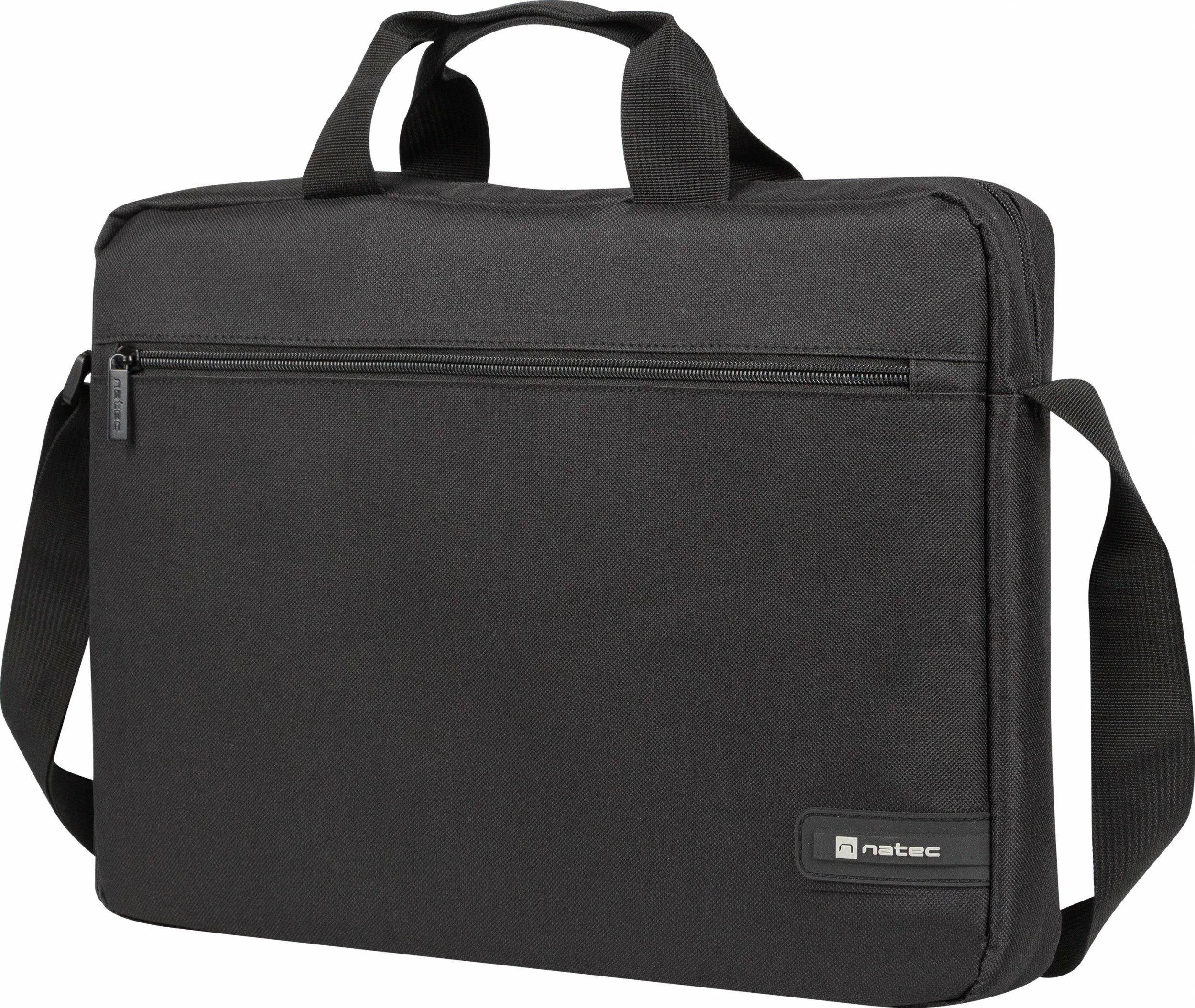 Çantë për laptop Natec Wallaroo 2 NTO-2051 15.6" poliester, e zezë, set me Maus wireless 1600 DPI