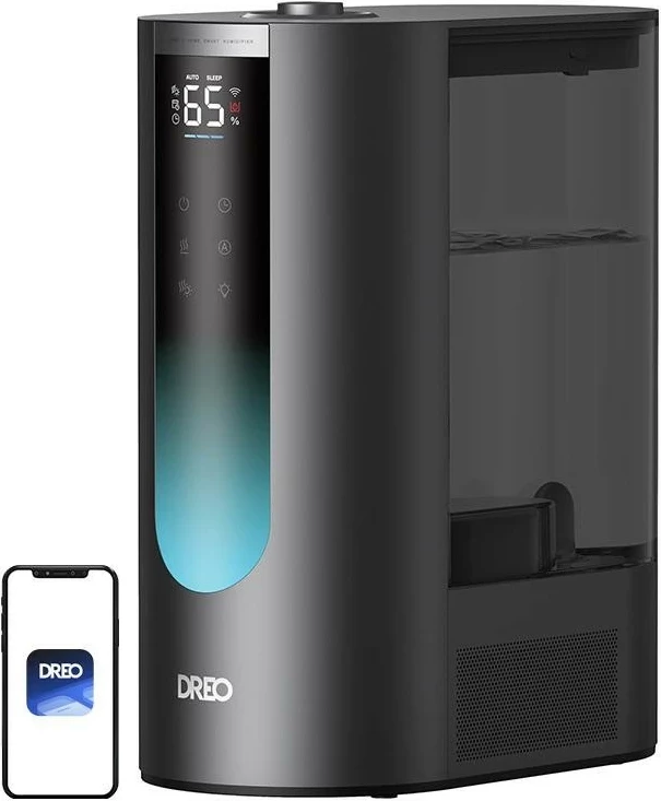 Humidifikator ajri Dreo 6L HM813S, smart, gri