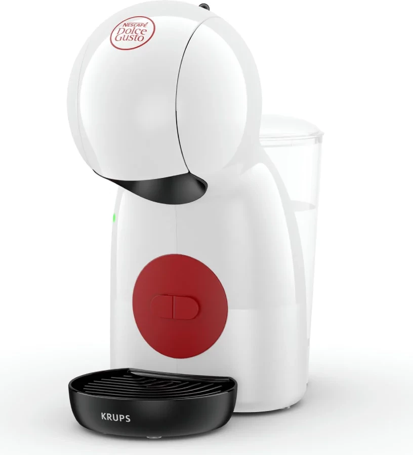 Makine kafeje kapsulash Krups KP1A3110 Dolce Gusto Piccolo XS 15 bar ngrohje e shpejtë 40 s fikje automatike eko e bardhë/burgundy