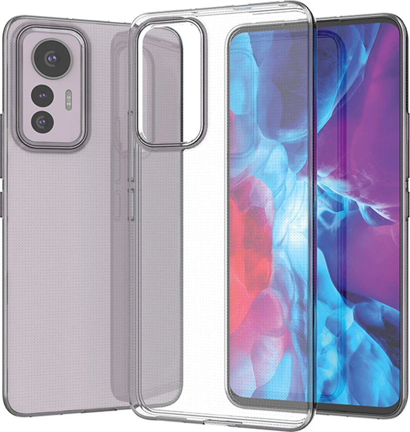 Mbështjellës Hurtel Ultra Clear 0.5mm për Xiaomi 12 Lite, Transparent