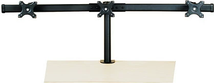 Mbajtëse trefishe monitori VALUE Triple LCD Arm, VESA 75/100, 8 kg, e zezë