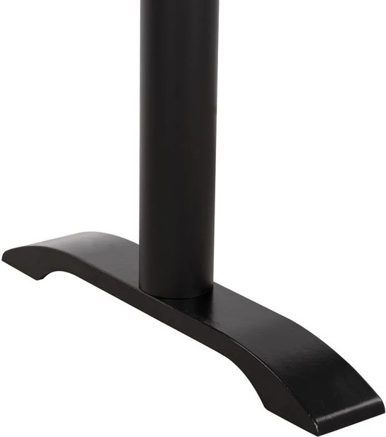 Bazë metalike e zezë mat 57x54x72.5 me mbështetje sipërfaqeje FH458