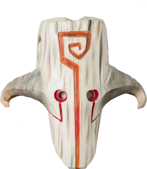 Maskë lateksi Gaya Dota 2 Juggernaut, One size, e bardhë