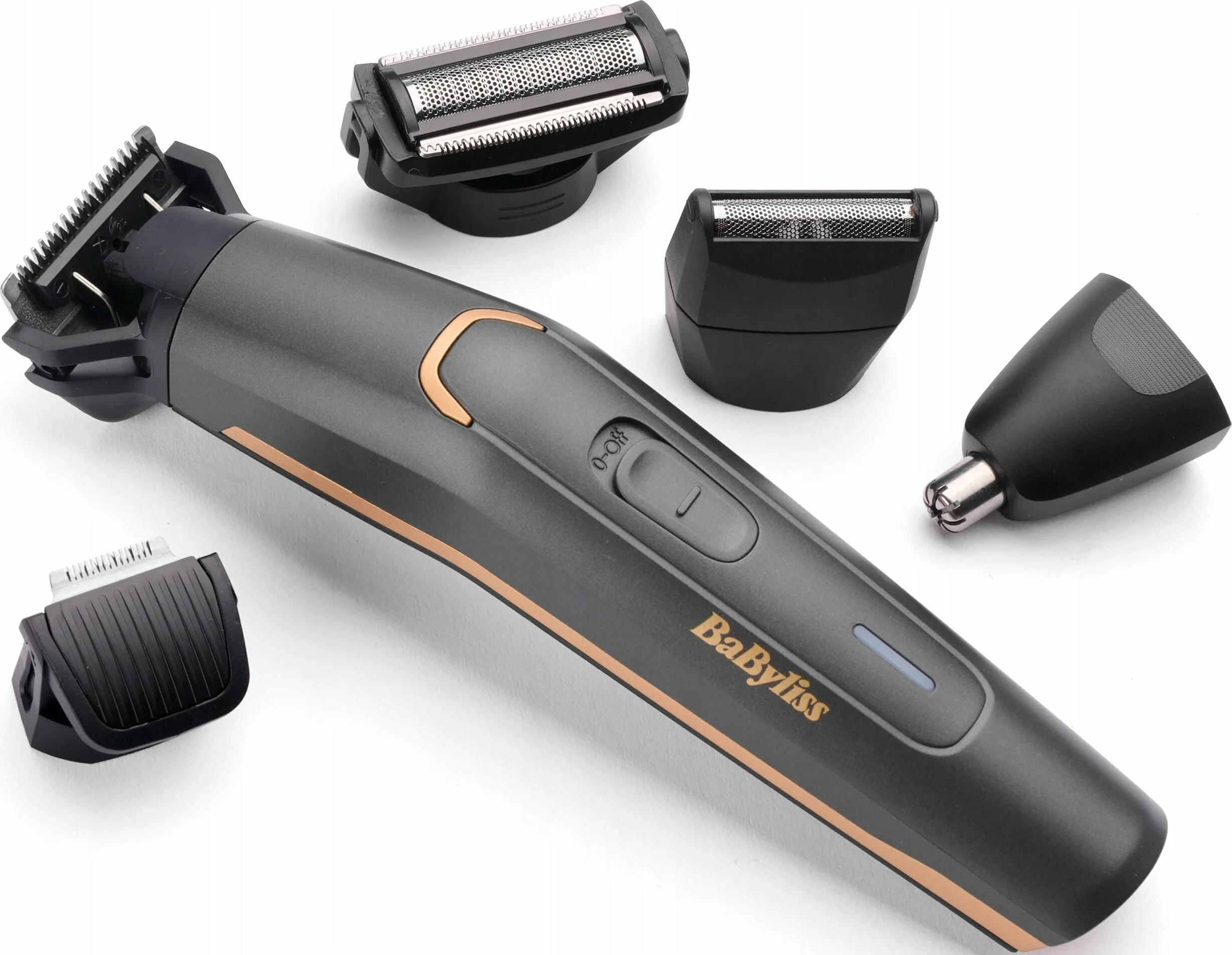 Trymer multifunksional BaByliss MT987E 12n1, 70 min, i papërshkueshëm nga uji, Graphite