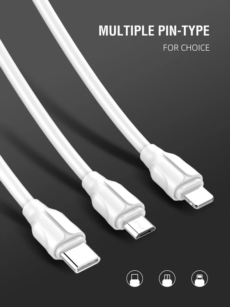 Kabllo e karikimit Ldnio Fast Charging Mobile Charger Data Cable
