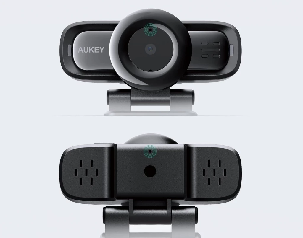 Webcam AUKEY PC-LM3 1080p Full HD me 2 mikrofona, e zezë