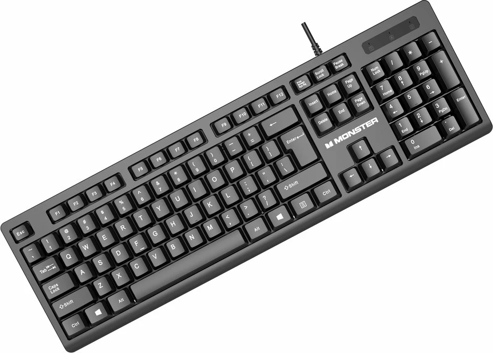 Set - Tastierë + Maus (2N1) MONSTER KM1 NEW-CBK