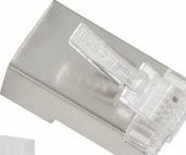 Konektor rrjeti RJ45 Lanberg PLS-6020 Cat6 FTP 8P8C, 20 copë, gri