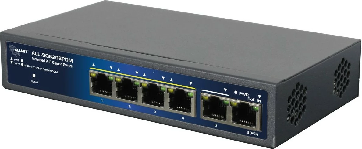 Switch ALLNET ALL-SG8206PDM, PoE