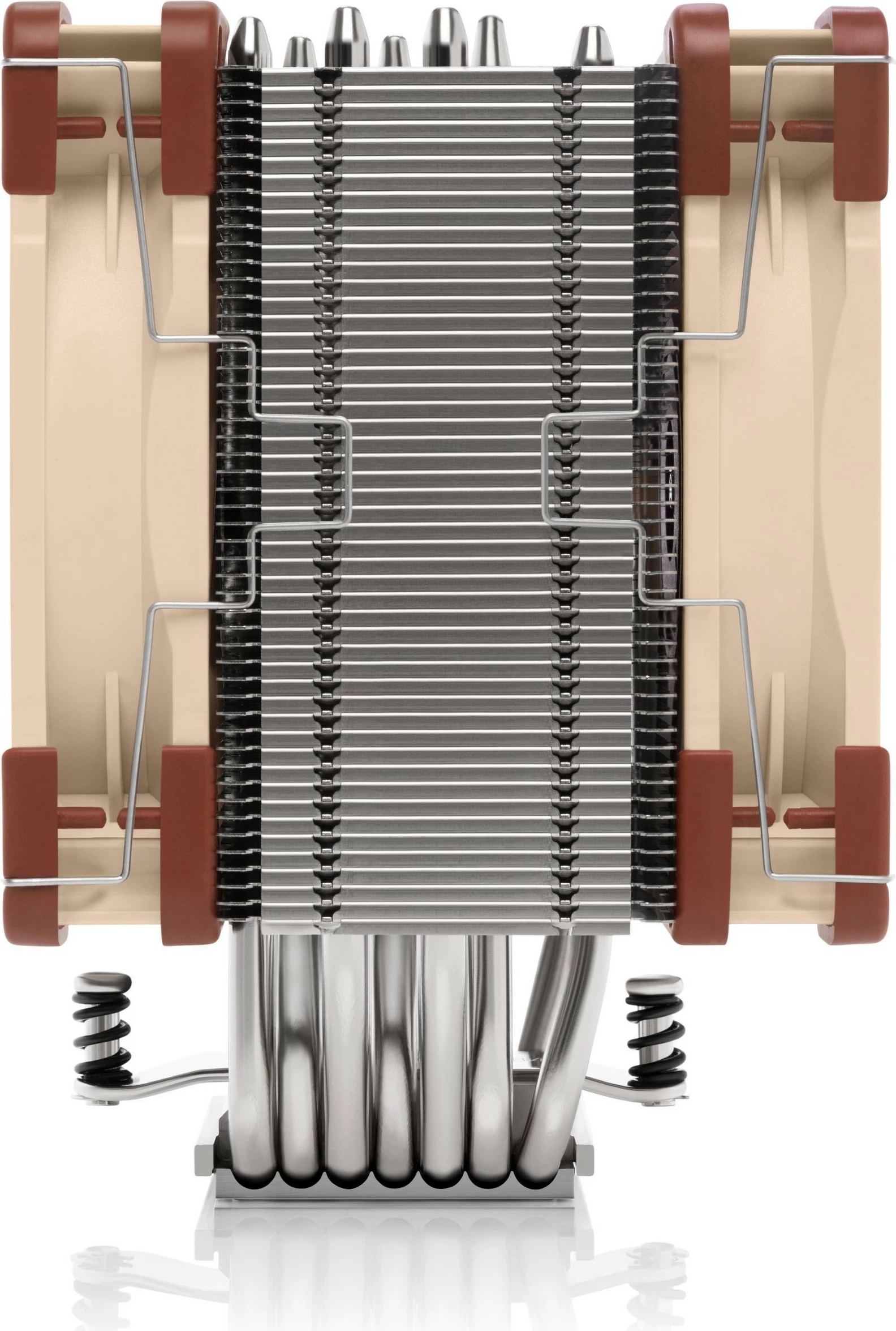 Cooler NOCTUA NH-U12A, 2 ventilatorë, PWM, 120mm, kafe/bezhë