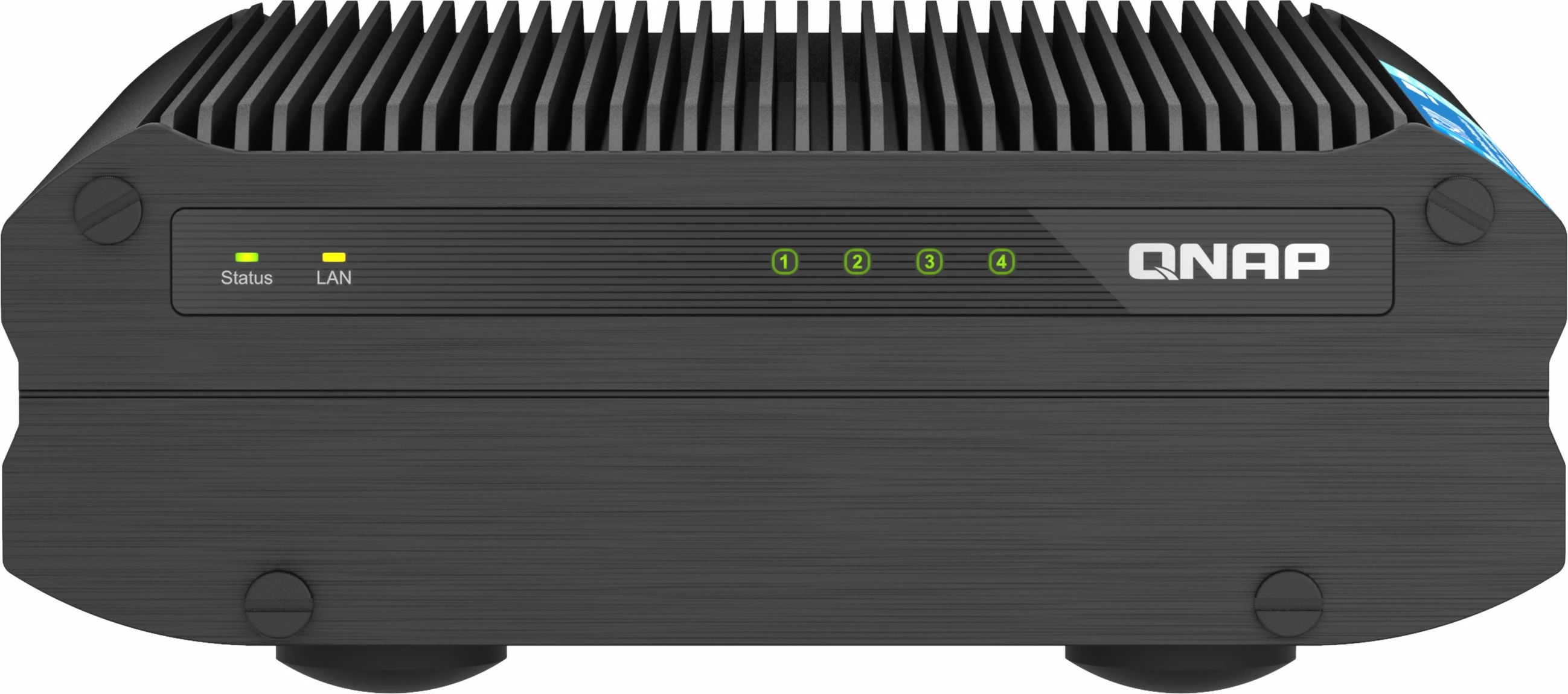 NAS QNAP TS-i410X-8G, 4-bay, 8GB RAM, Tower, e zezë