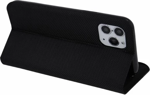 Mbështjellës ONASI Moon Flip Cover për Xiaomi Mi 10T Lite, mbyllje me magnet, xhep për kartelë, i zi