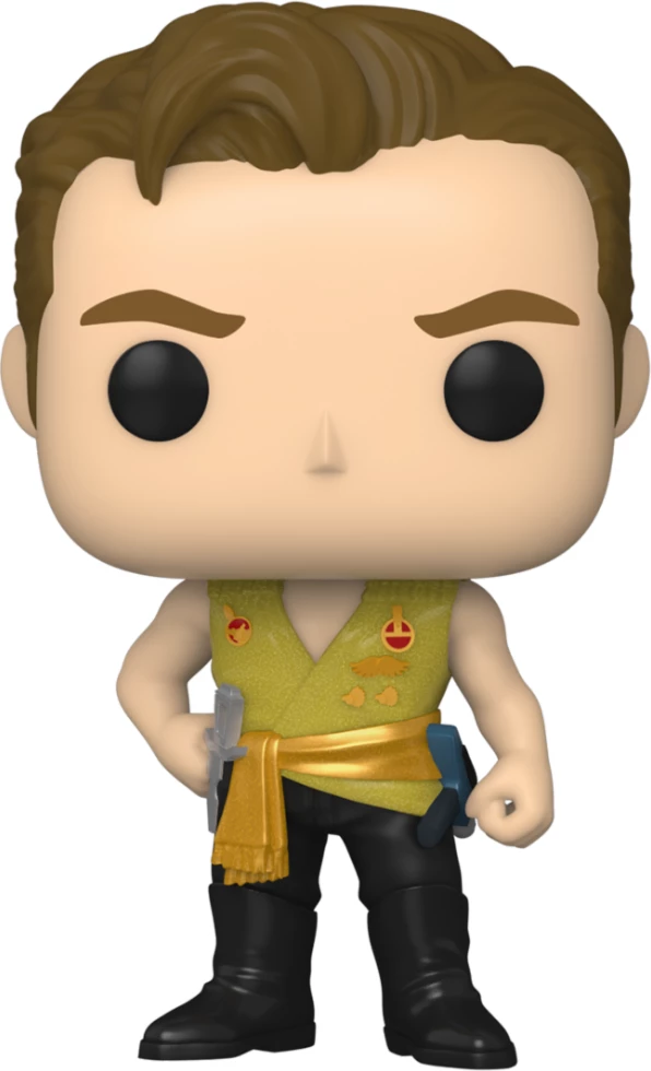Figurinë koleksionuese Funko POP! TV Star Trek Kirk "Mirror Mirror Outfit", vinil, jeshile/zezë