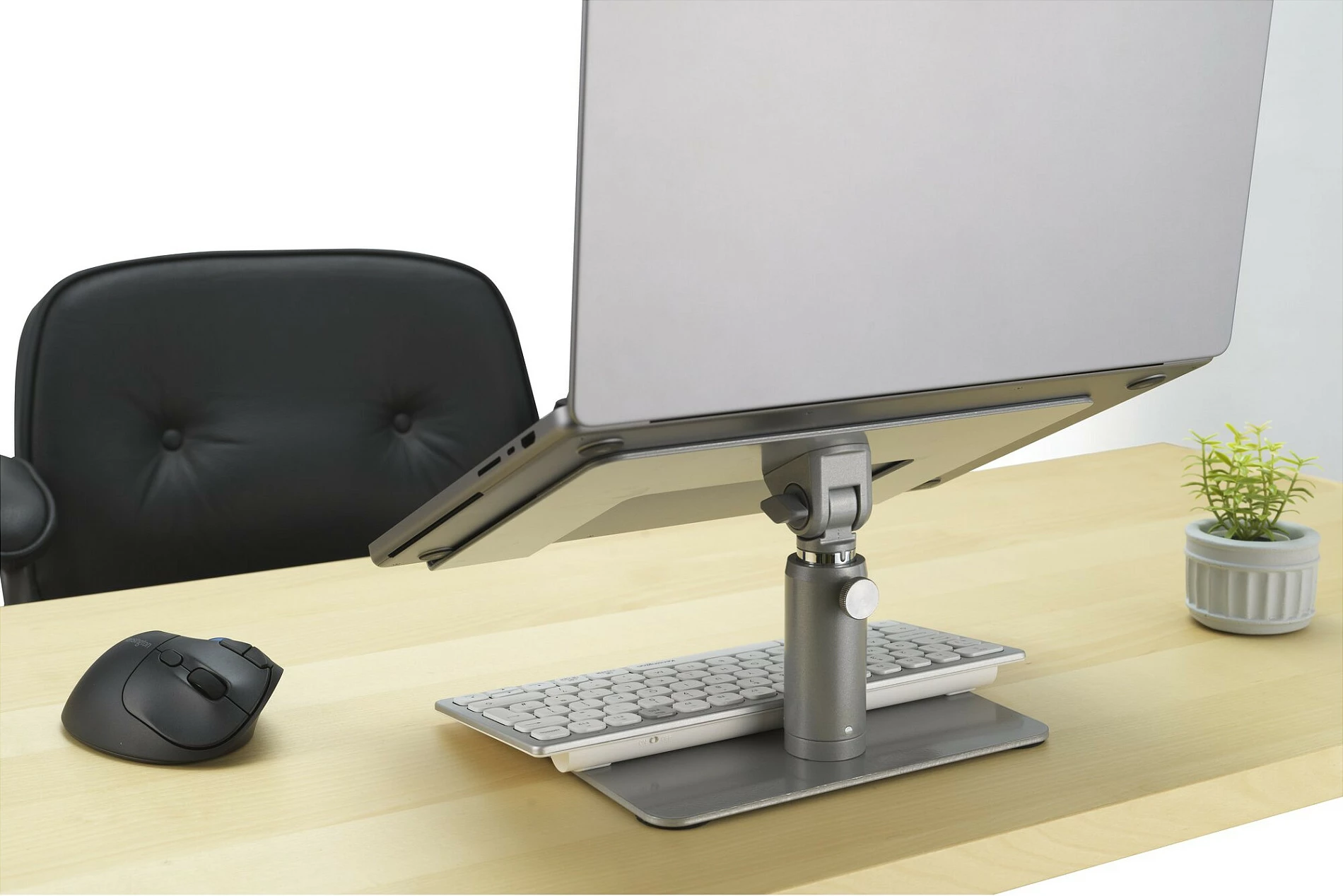 Mbajtës laptop Kensington Universal Tabletop, alumini, i rregullueshëm, 16 inç, argjend