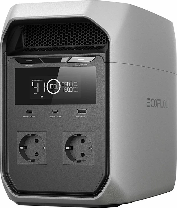 Stacion energjie portativ EcoFlow DELTA 3 Classic 1024 Wh, LFP, 1800 W/3600 W, UPS, gri