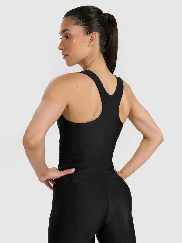 Maicë sportive për femra 4F, e zezë