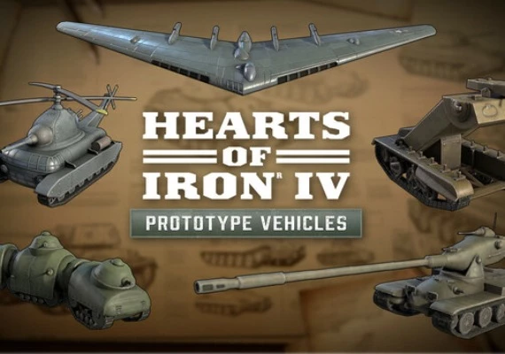 Hearts of Iron IV - Unit Pack: Prototype Vehicles DLC EN/DE/FR/PL/PT/RU/ES Global