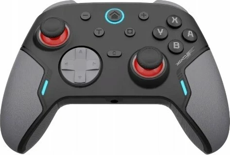Kontroller wireless Yaxo Phantom Blow për NS2/NS/PC/Android/iOS, USB-C, RGB, 800mAh, zi-gri