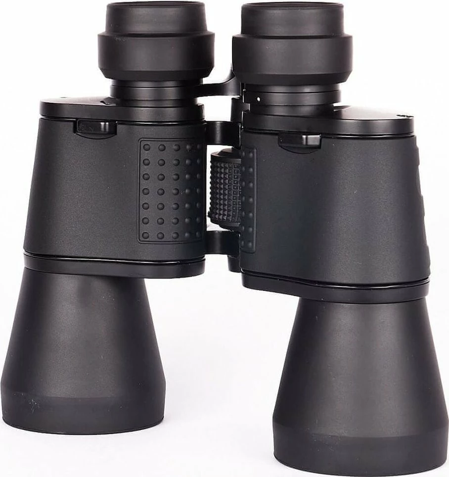 Lornetë Focus Bright 12x50, e zezë, set me çantë, rrip dhe leckë pastrimi