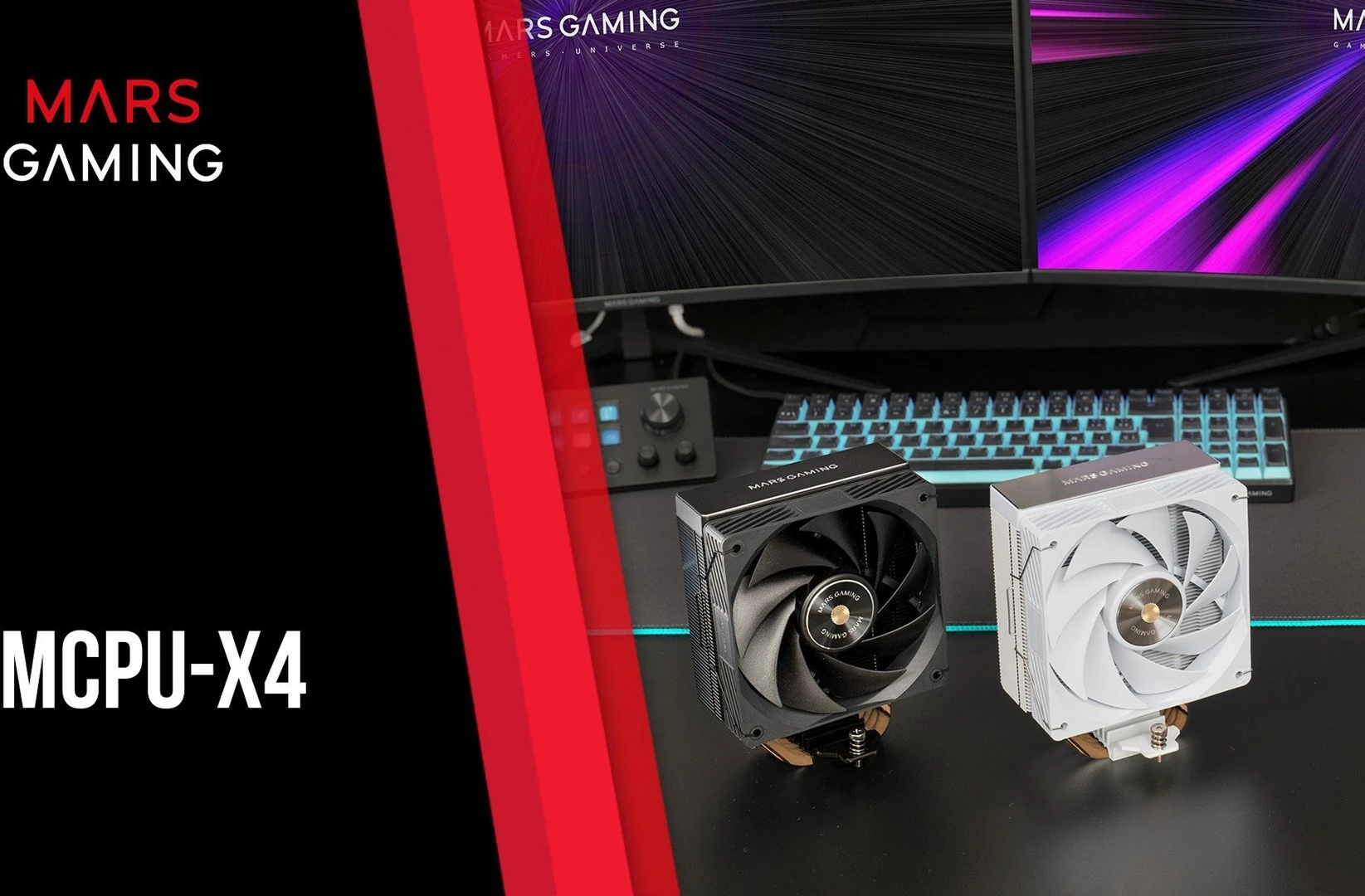 Kasë ftohëse procesori TACENS MARS MCPU-X4, 12 cm, 230W, e zezë