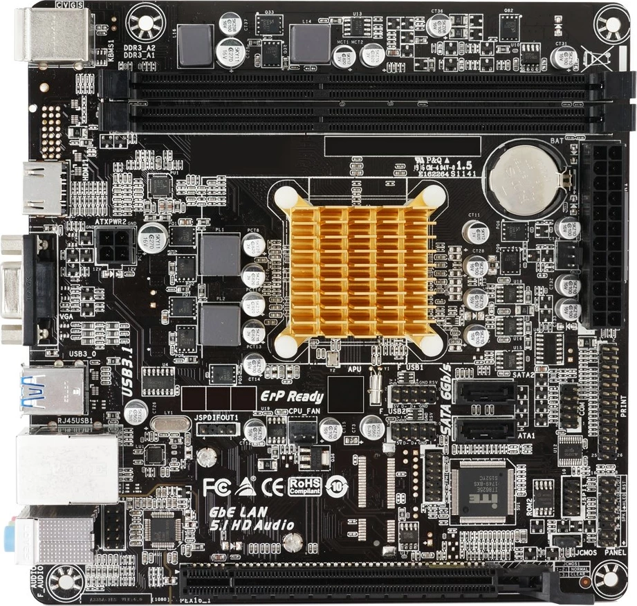 Pllakë amë Biostar A68N-2100K mini ITX