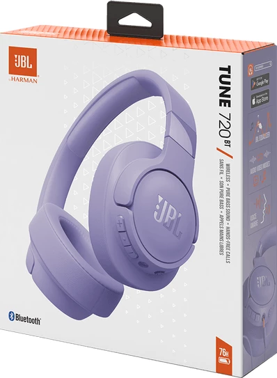 Kufje Bluetooth over-ear JBL Tune 720BT, Bluetooth 5.3, 76h bateri, USB-C, vjollcë