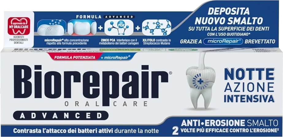 Pasta dhëmbësh Biorepair Advanced Intensive Night Regeneration 75ml