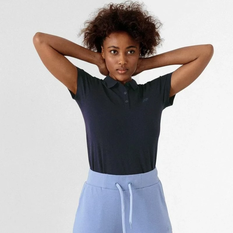Maicë polo për femra 4F, blu marine [Madhësia: XS]