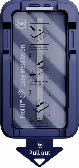 Mbrojtës ekrani privacy 3mk HardGlass Max për iPhone 15/16