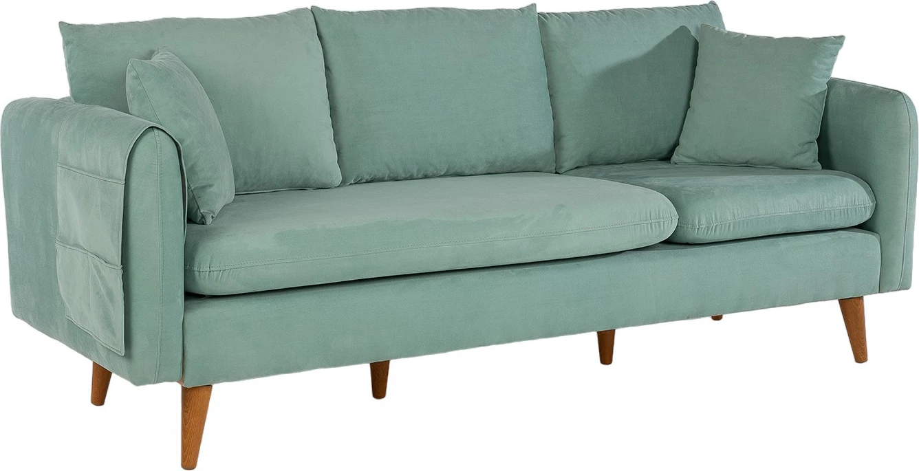 Divan treshe Atelier del Sofa, Sofia, ngjyrë jeshile deti