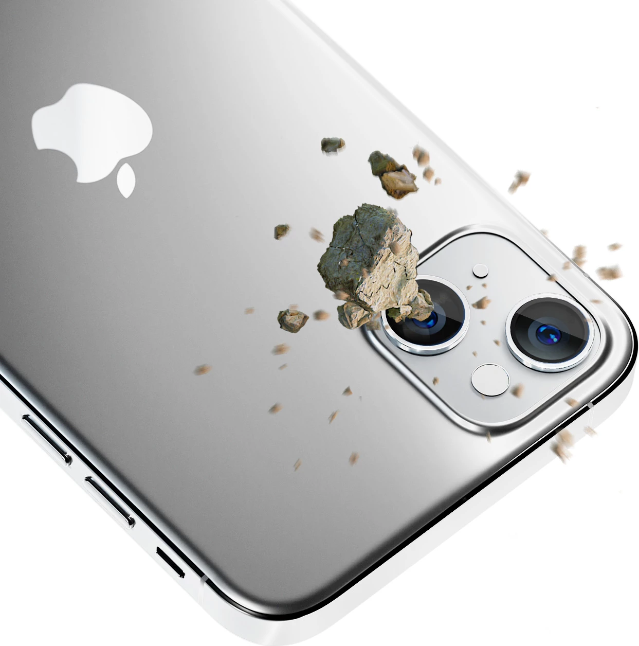 Xham mbrojtës kamerë 3mk Lens Protection Pro për iPhone 14, Silver