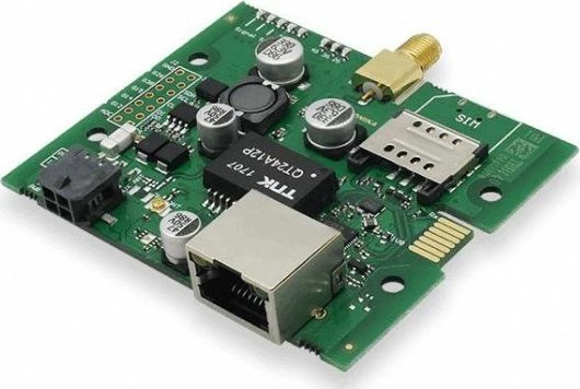 Gateway industrial LTE Teltonika TRB140 Cat.4, 1x Gigabit Ethernet (RJ45), DC 9-30V, jeshile